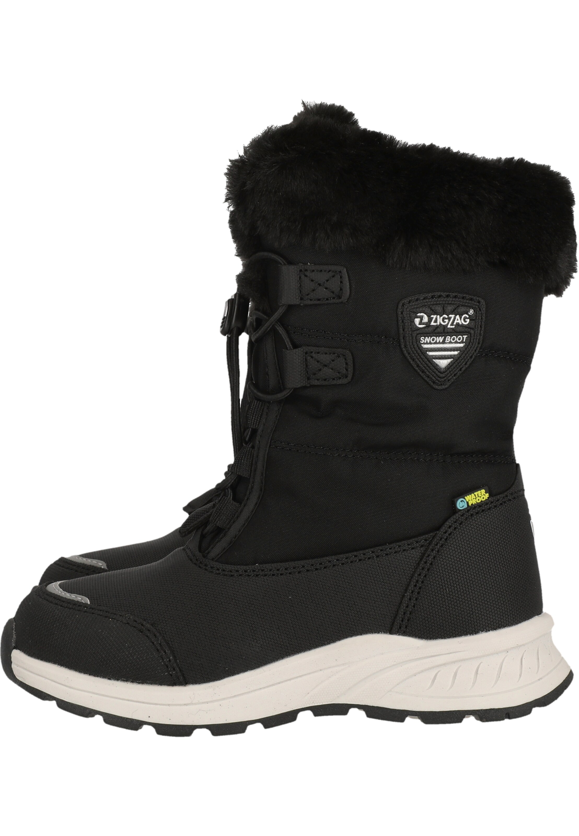 ZigZag Snowboots 'Wesend' in Zwart