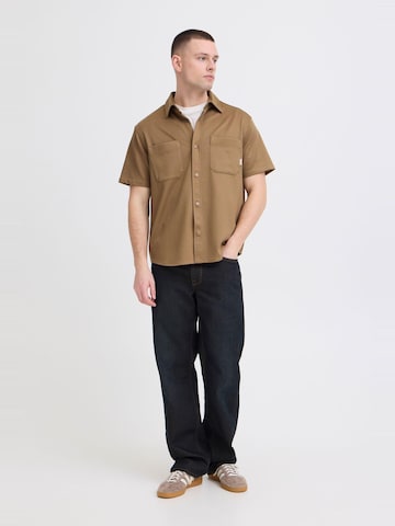 BLEND - Comfort Fit Camisa ' BHAdrian ' em castanho