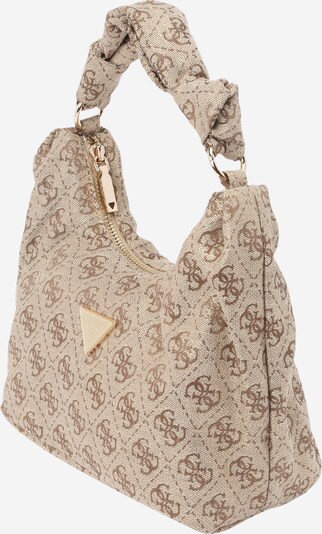 GUESS Handbag 'Velina' in Light brown / Dark brown, Item view