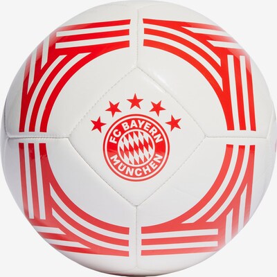 ADIDAS PERFORMANCE Balle 'FC Bayern Home Club' en rouge / blanc, Vue avec produit