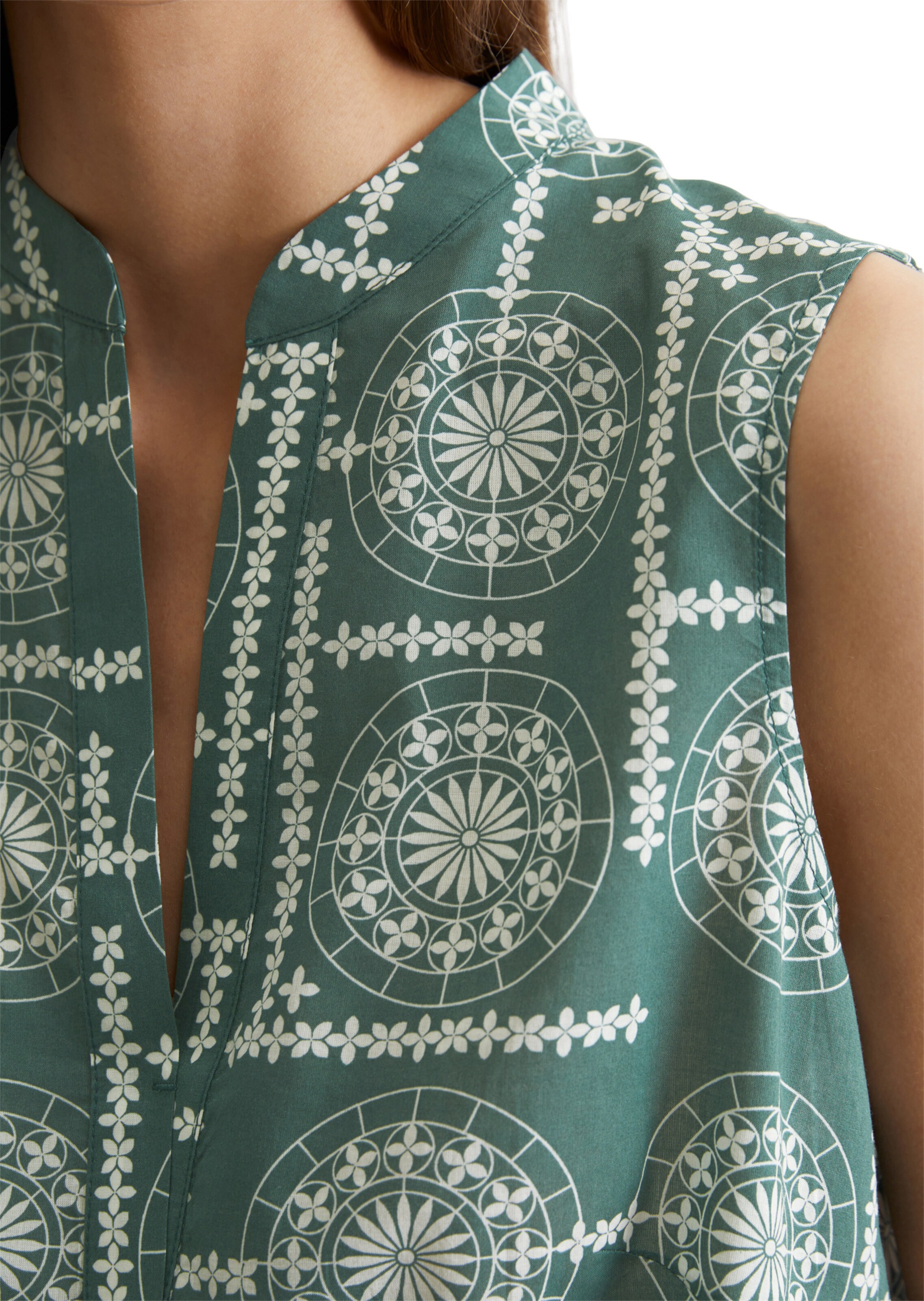 Marc O'Polo Bluse in Grün