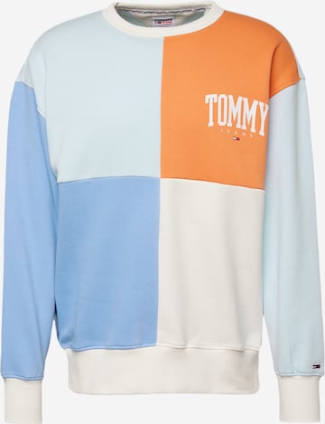 jauktas krāsas Tommy Jeans Sportisks džemperis: no priekšpuses