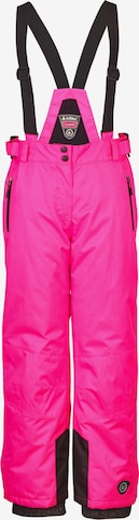 KILLTEC Outdoor Pants 'Nadiana' in Pink: front