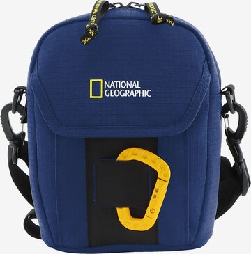 National Geographic Schoudertas 'EXPLORER III' in Blauw: voorkant