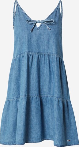 Tommy Jeans Kleid in Blau: predná strana