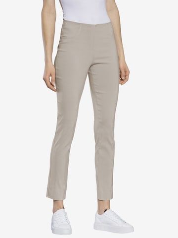 STEHMANN Slim fit Pants 'Loli' in Beige: front