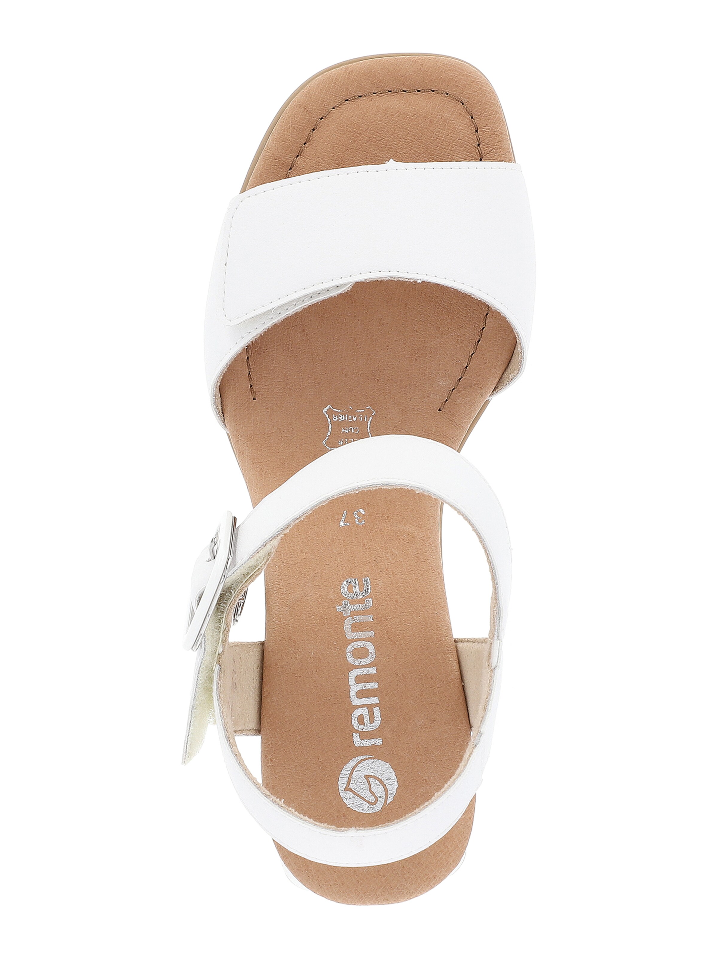 REMONTE Strap sandal in White