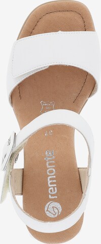 REMONTE Strap Sandals in White