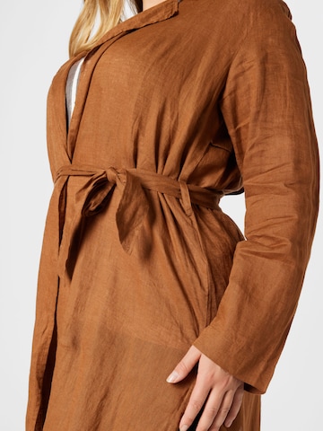 SAMOON Sommerfrakke i brun