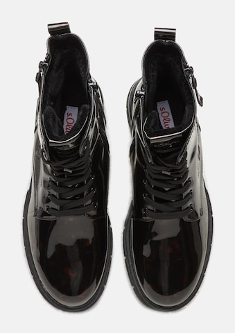 Bottines à lacets s.Oliver en marron
