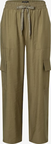 MORE & MORE Wide leg Cargo Pants in Green: front