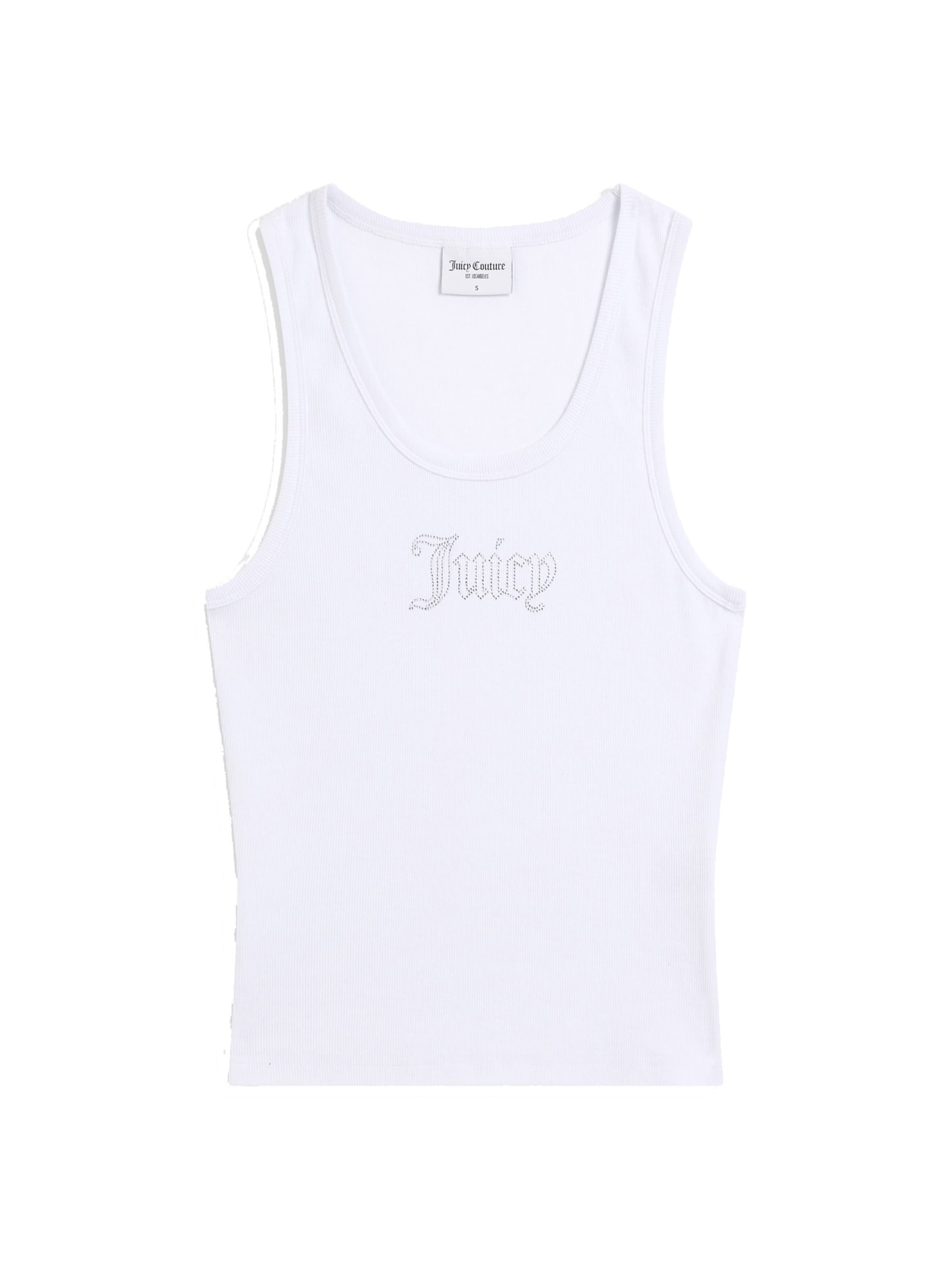 Top di Juicy Couture in bianco: frontale