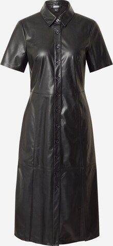 Robe-chemise DKNY en noir : devant