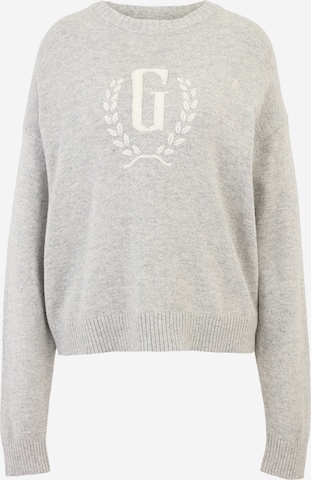 Gap Tall Pulover | siva barva: sprednja stran