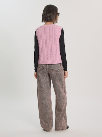Gilet 'Wedeke' EDITED en rose