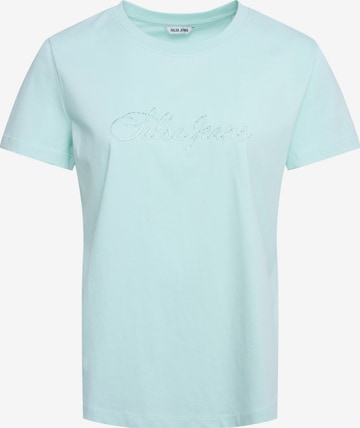 T-shirt Salsa Jeans en vert : devant