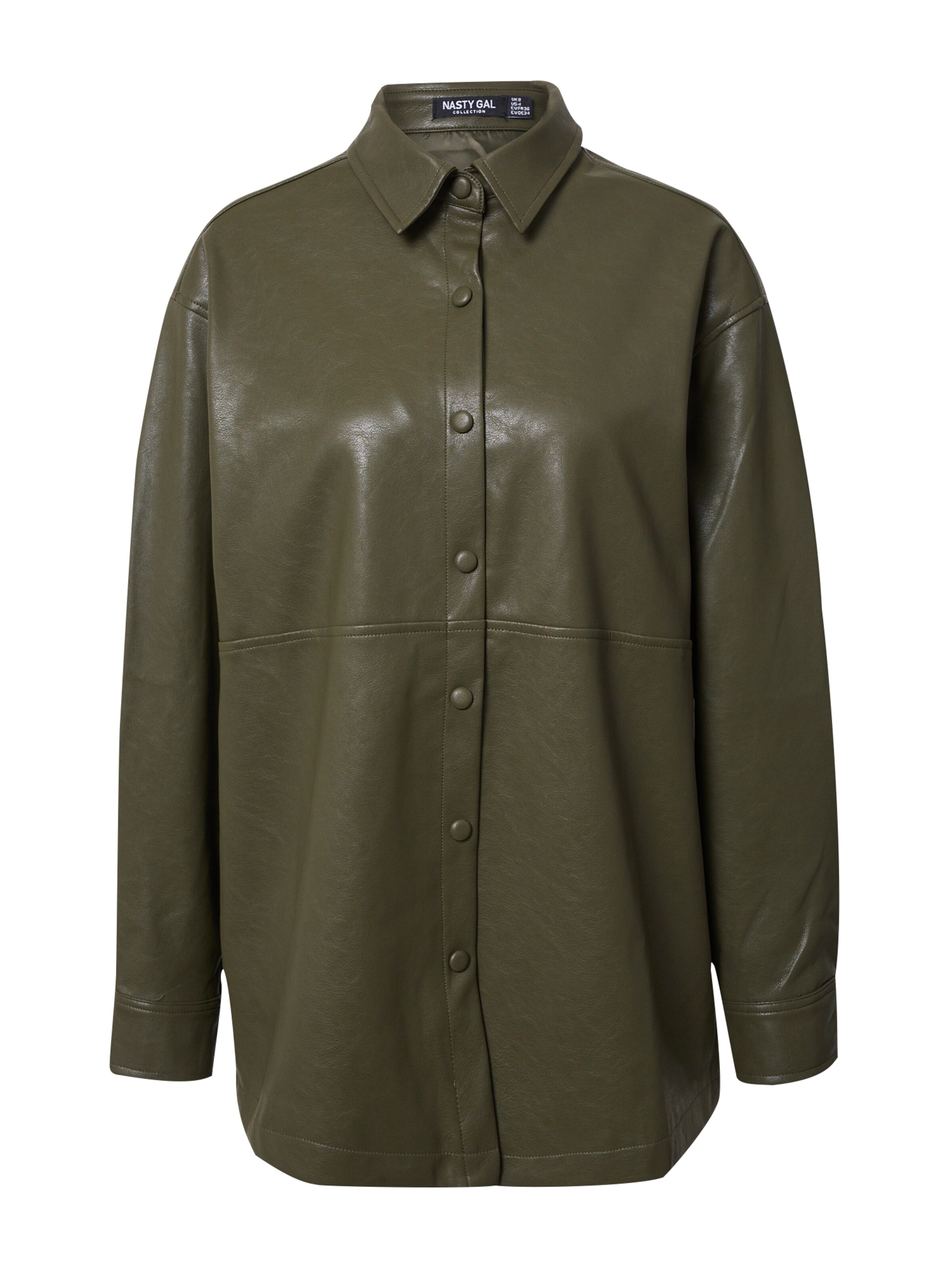 Chemisier Nasty Gal en vert : devant