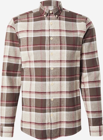 Lindbergh Regular Fit Paita värissä beige: etupuoli