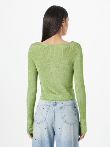 Gestuz Knit cardigan 'Silvi' in Green