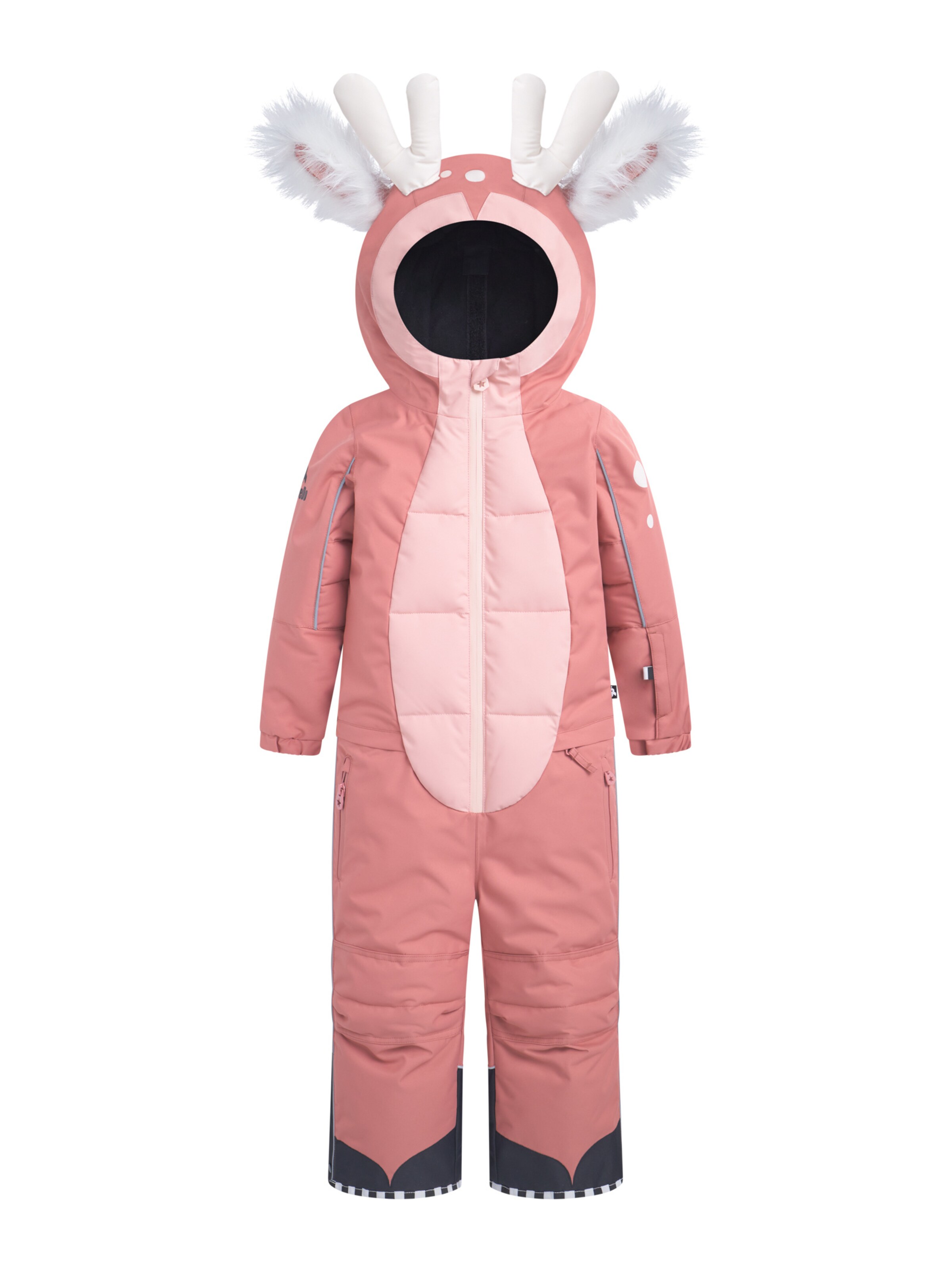 WeeDo Funktionsjakkesæt 'OHDEER' i pink: forside