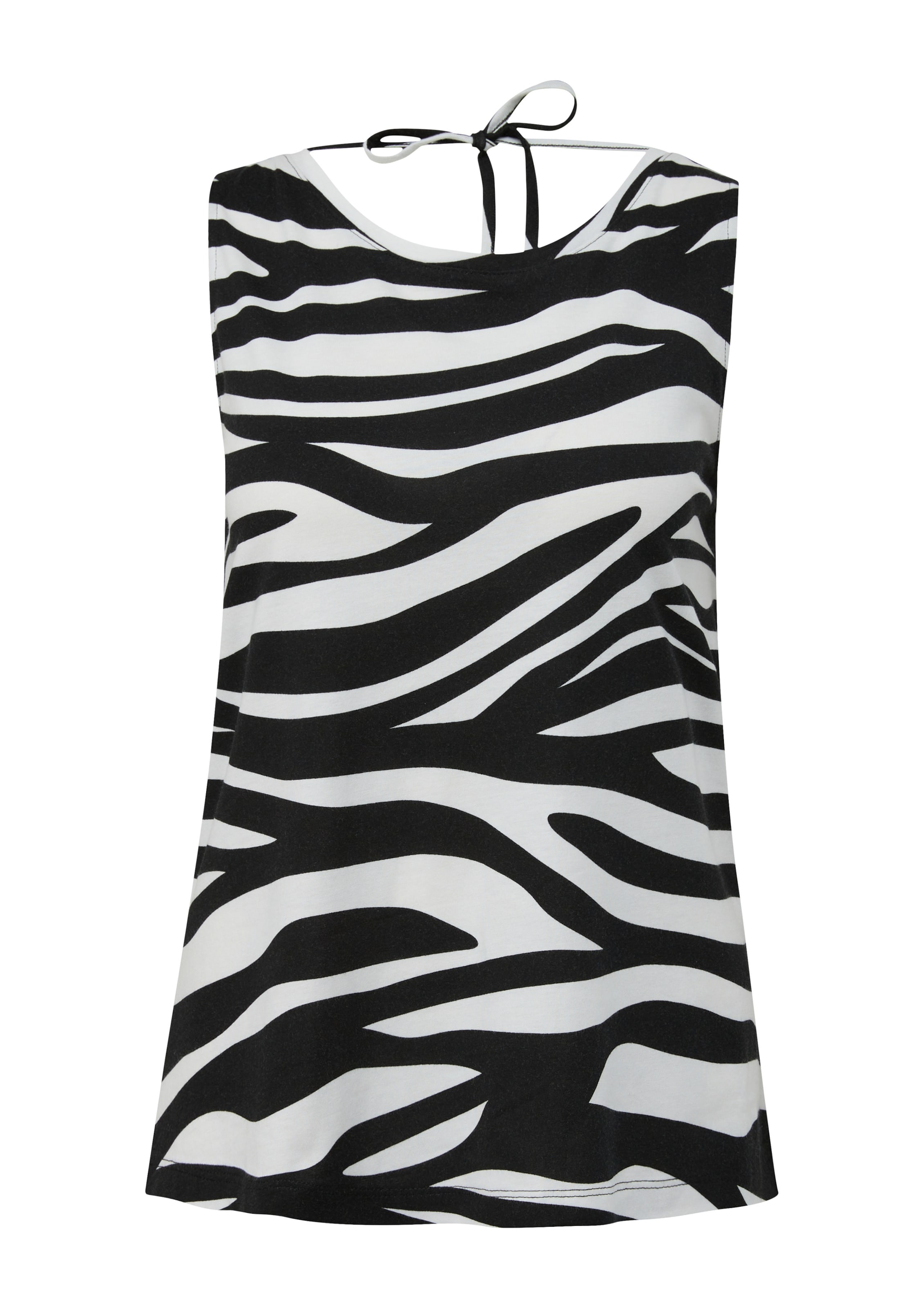 s.Oliver Shirt in Zwart: voorkant