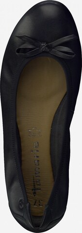 TAMARIS Ballet Flats in Black