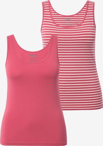 Ulla Popken Undershirt in Pink: front