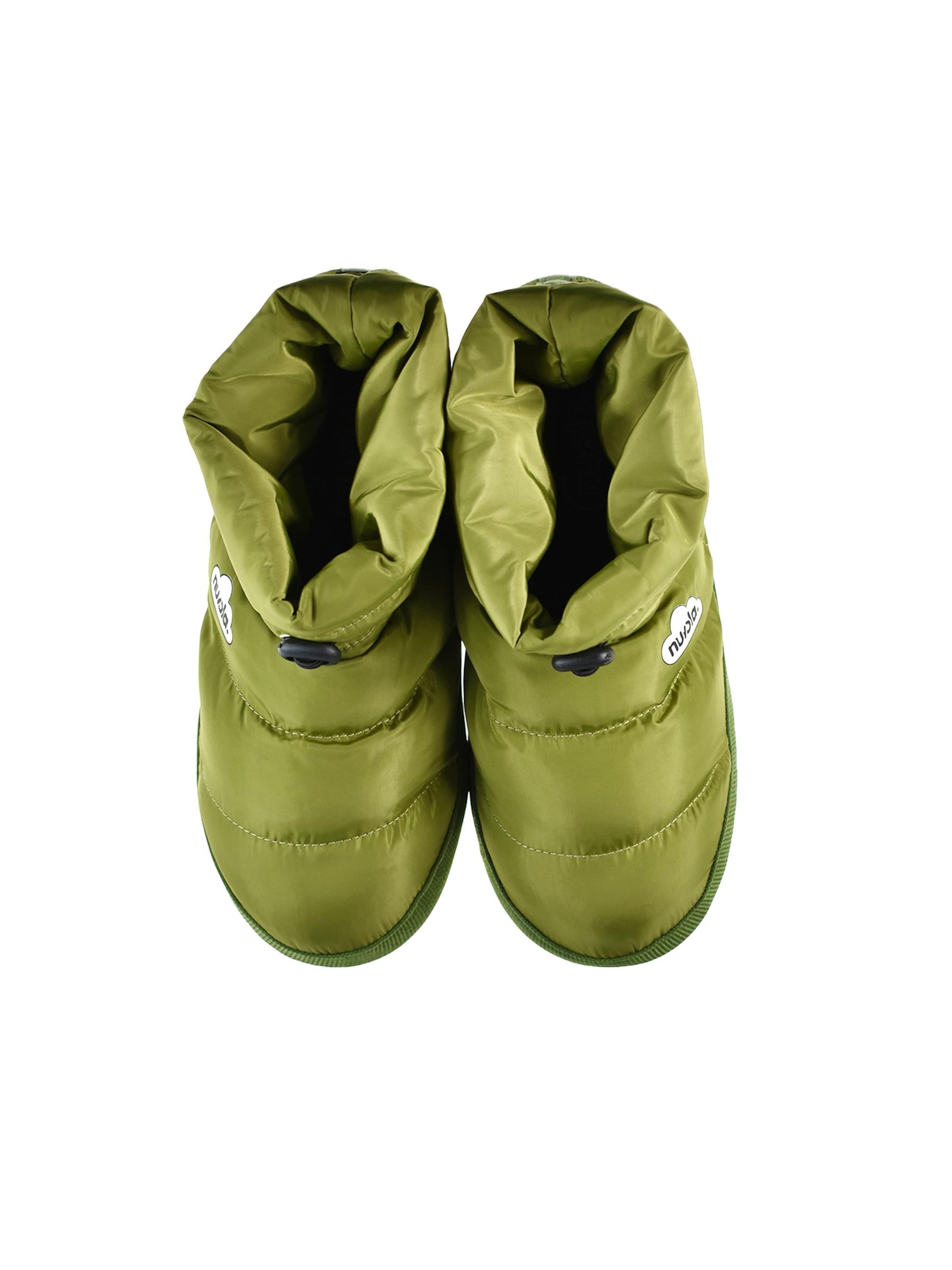 Nuvola. Huisschoenen 'Boot Home Party' in Groen