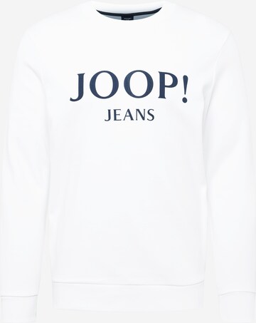 JOOP! Jeans Sweatshirt in White: front