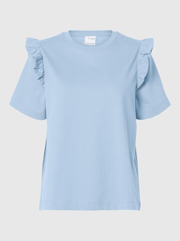 T-shirt SELECTED en bleu