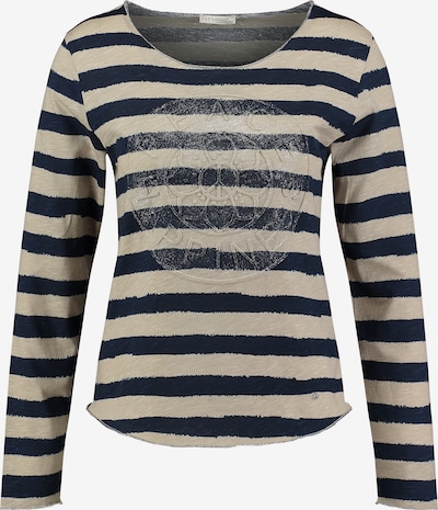 Marškinėliai 'Happiness' iš Key Largo, spalva – smėlio spalva / tamsiai mėlyna, Prekių apžvalga