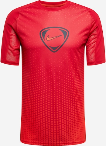 NIKE Funktionsshirt 'Academy' in Rot: predná strana