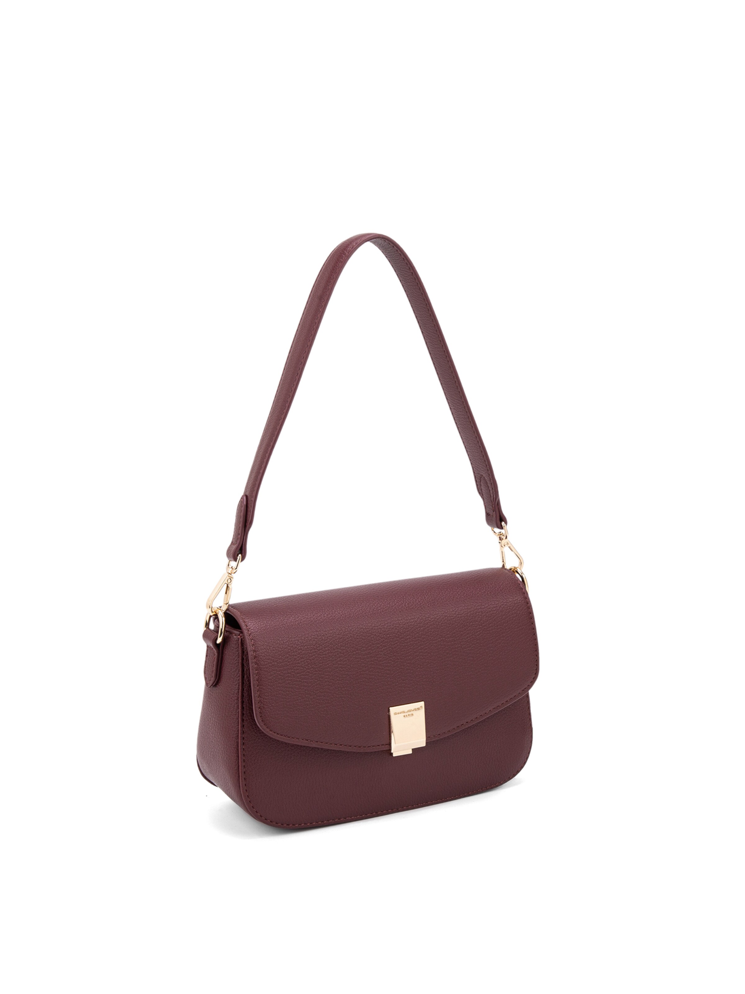 Borsa a spalla 'Borsa a spalla Celestia Elite pelle vegana PU - Chiusura zip' di David Jones in rosso