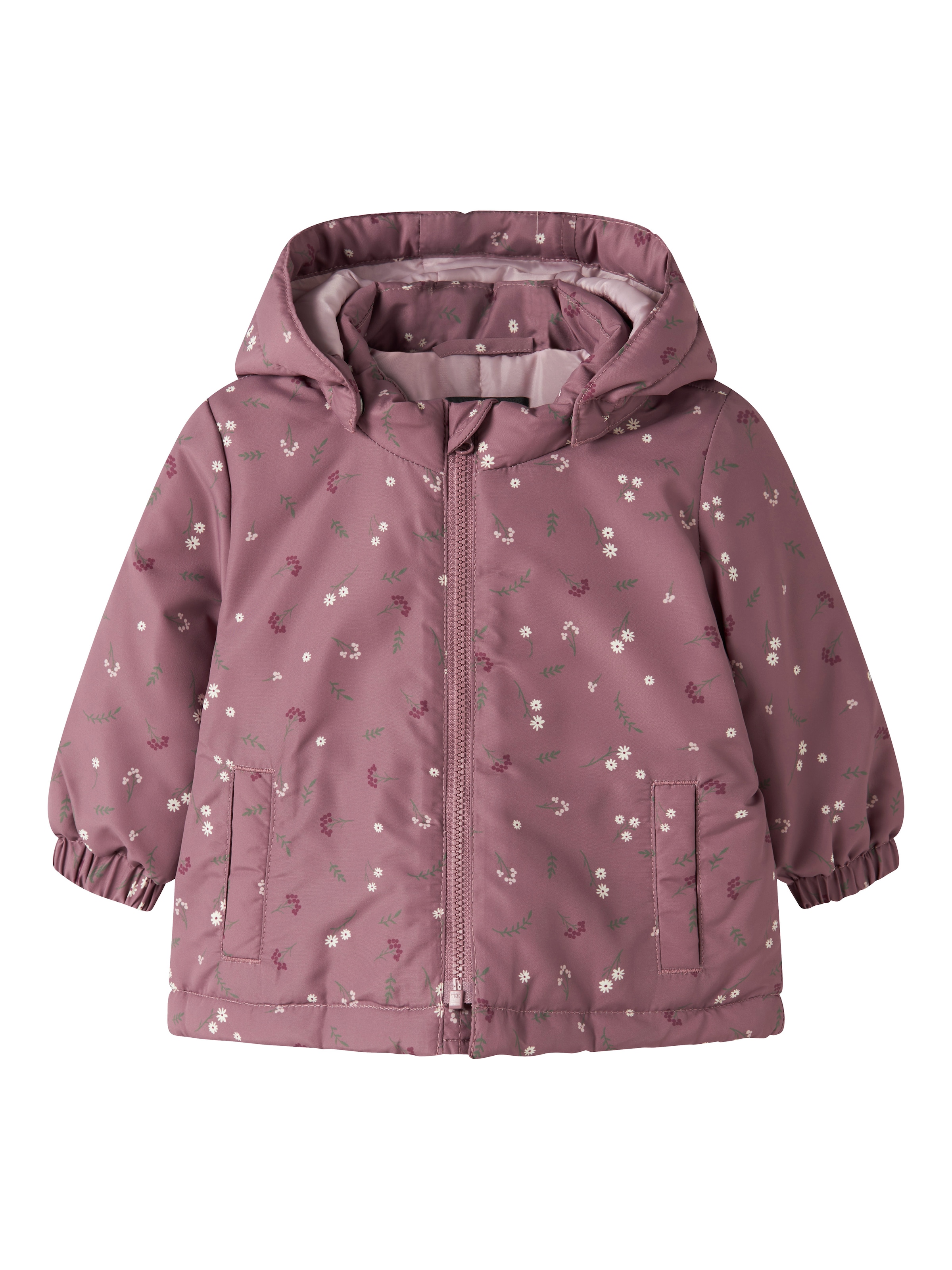 NAME IT - Chaqueta de entretiempo 'NBFMAXI' en lila: frente