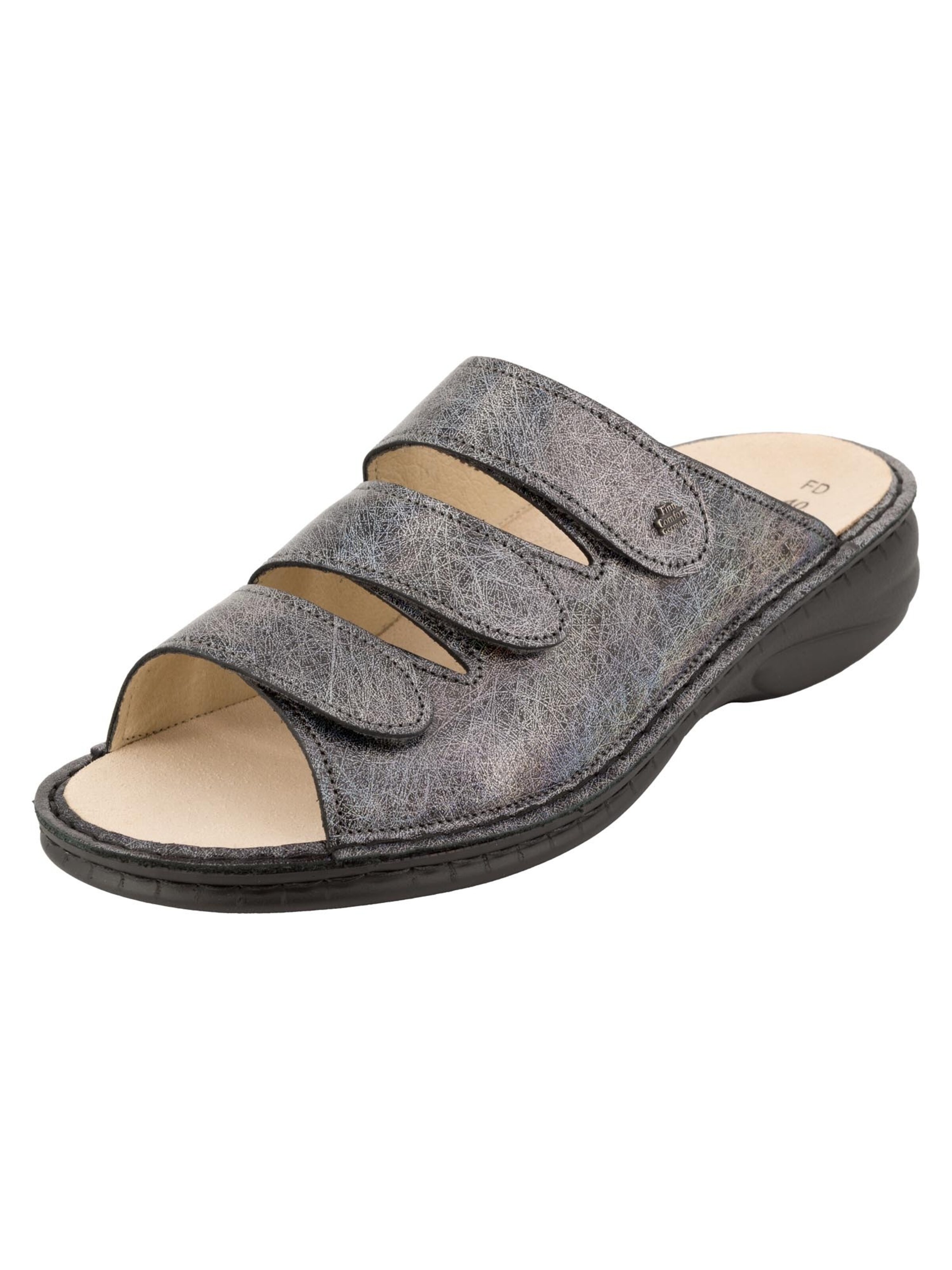 Finn Comfort Pantolette 'Hellas'‌‌‌‌‌‌ in Grau