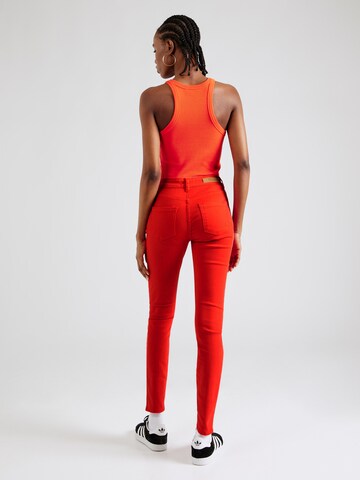 ONLYSkinny Traperice 'BLUSH' - crvena boja