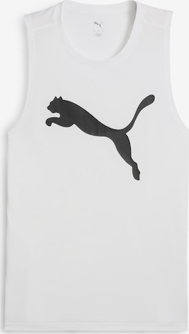 PUMA Sporttop 'Tad Essentials' in Weiß: Vorderseite