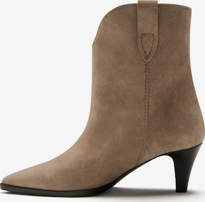 Isabel Bernard Stiefelette in hellbraun / schwarz, Produktansicht