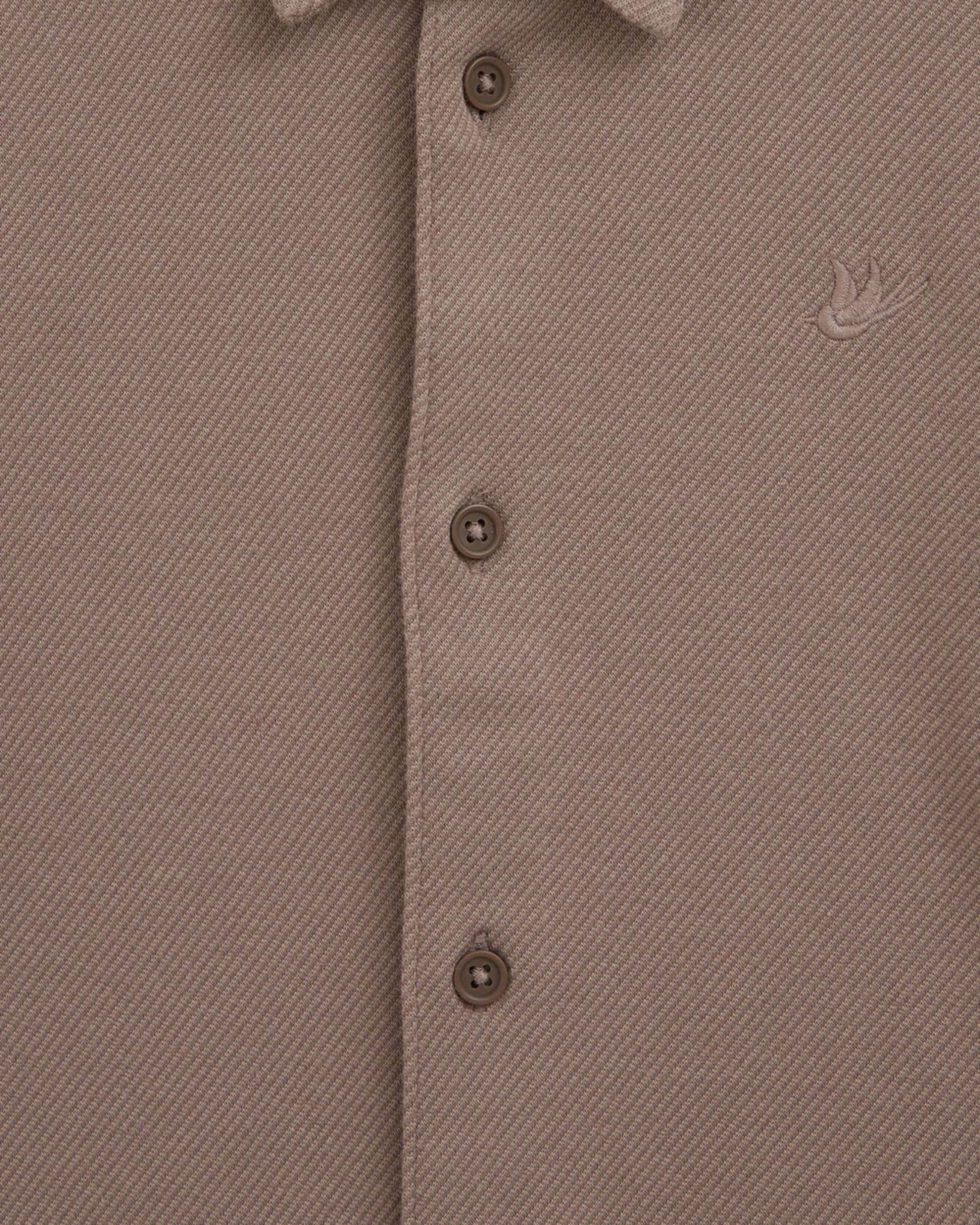 Coupe regular Chemise WE Fashion en marron