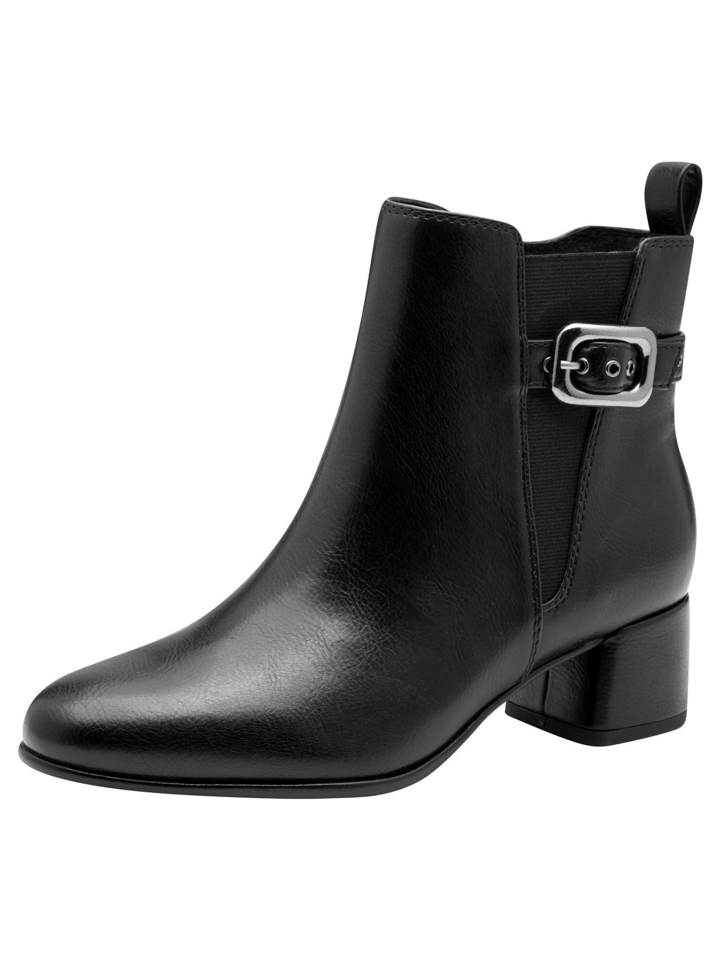 Chelsea Boots MARCO TOZZI en noir : devant