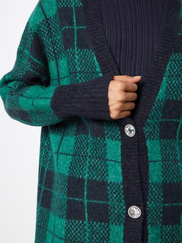 LA STRADA UNICA Knit Cardigan in Green