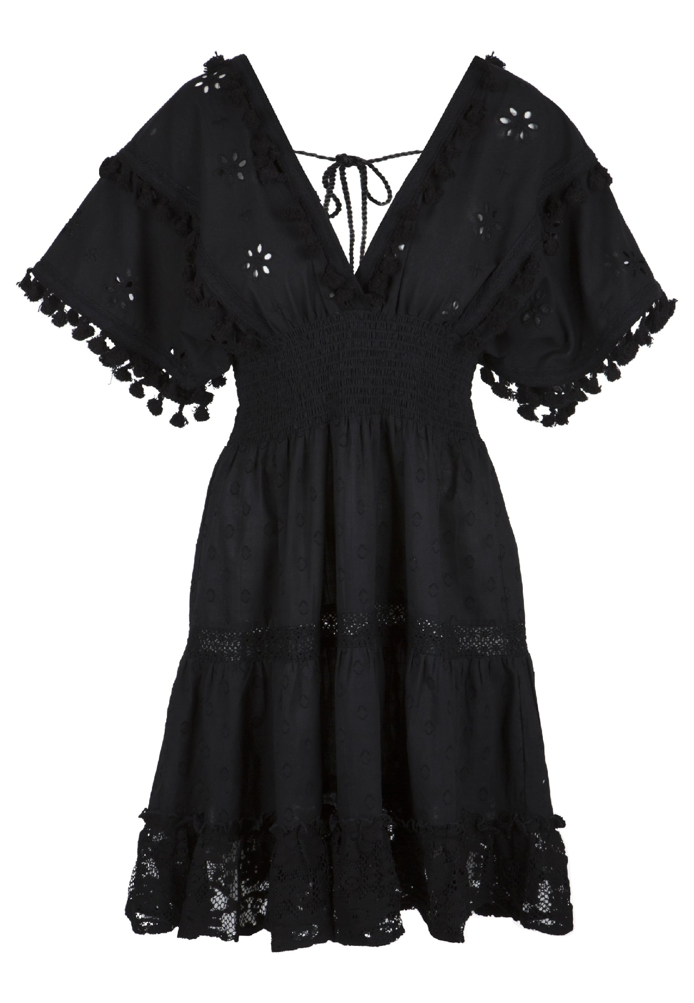 LingaDore Strandjurk in Zwart: voorkant