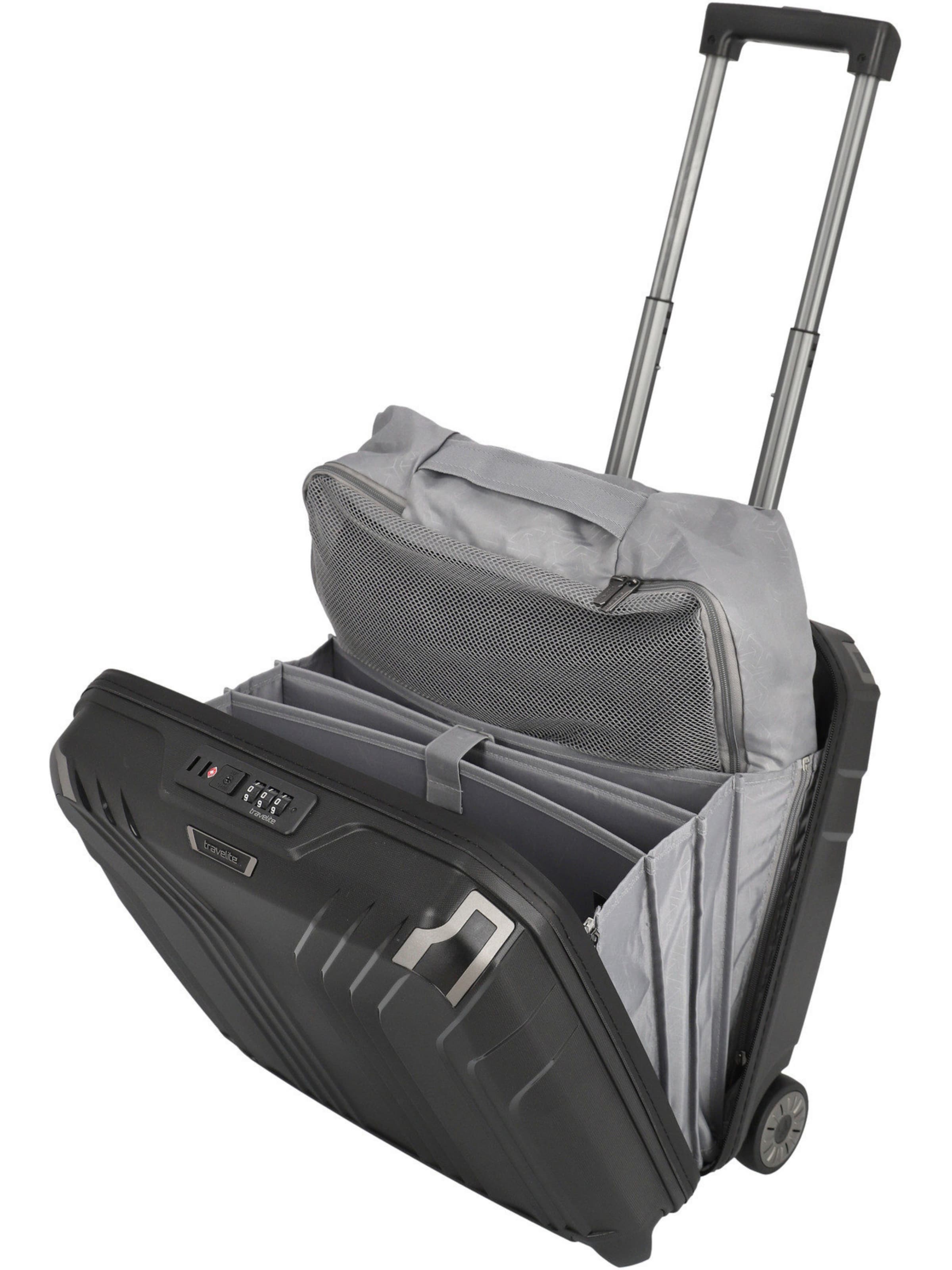 TRAVELITE Pilotenkoffer 'Elvaa' in Schwarz