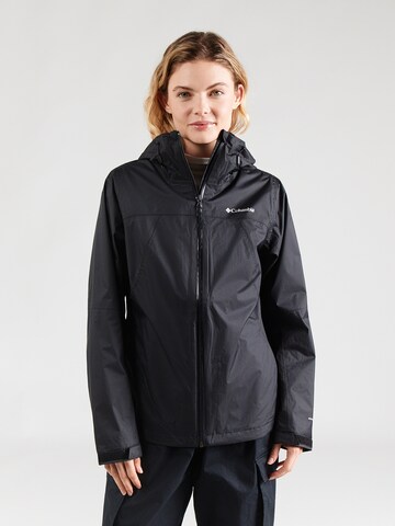 COLUMBIA - Chaqueta de montaña 'Inner Limits' en negro: frente