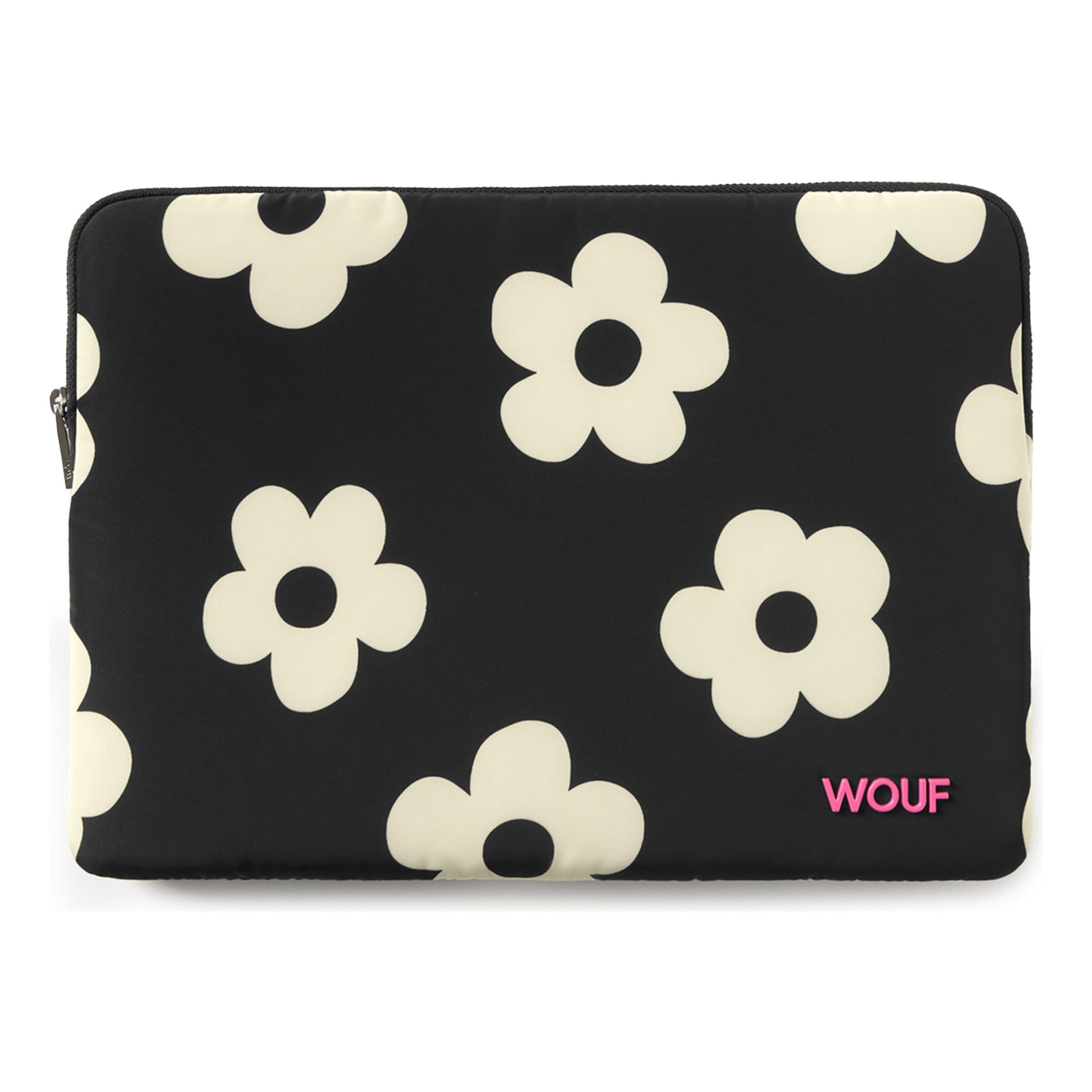 Wouf Laptoptasche 'Studio' in Schwarz: Vorderseite