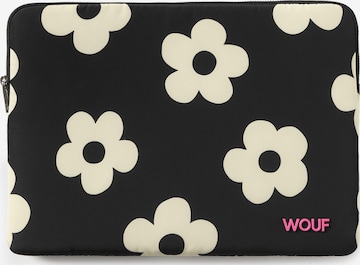 Wouf Laptoptasche 'Studio' in Schwarz: Vorderseite