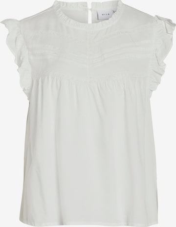 VILA - Blusa 'Visia' en blanco: frente