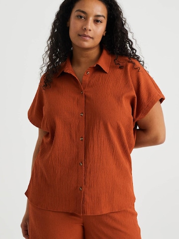 Camicia da donna di WE Fashion in marrone
