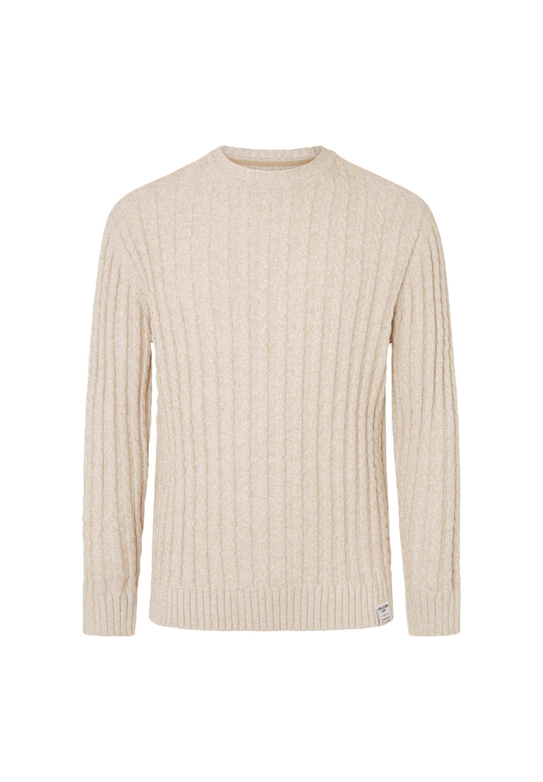 Pepe Jeans Pullover 'CHARLIE' in Beige: Vorderseite