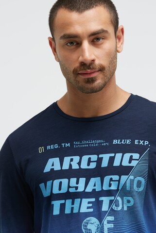 CAMP DAVID Shirt in Blau